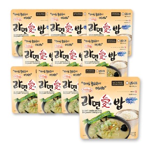 [무료배송]라면애밥 나가사끼 짬뽕맛 10개세트